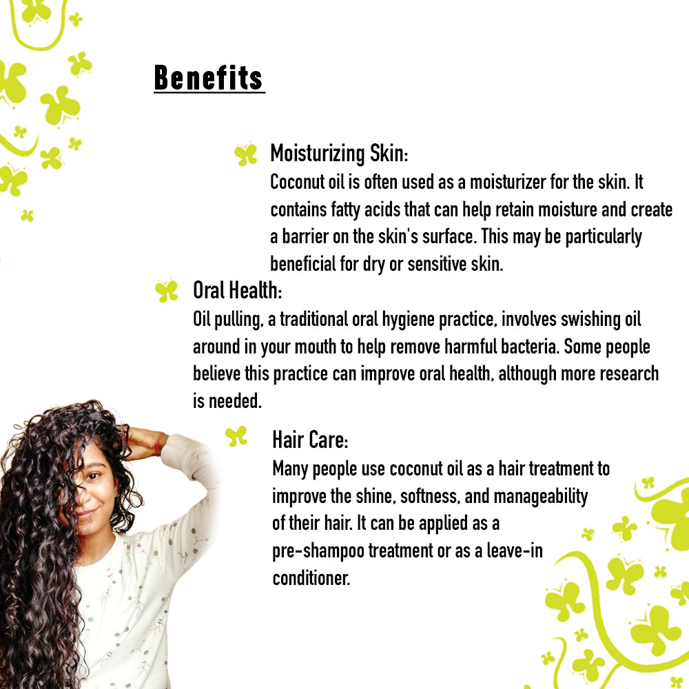 சுத்தமான தேங்காய் எண்ணெய் (500மிலி)